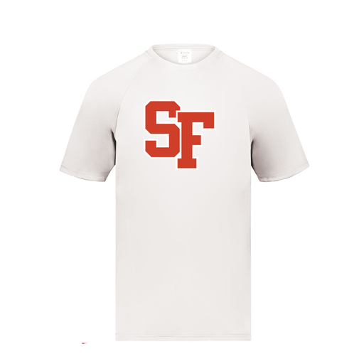 [2790.005.S-LOGO1] Men's Dri Fit T-Shirt (Adult S, White, Logo 1)