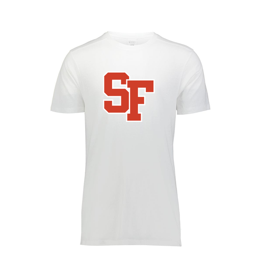 [3066.005.S-LOGO1] Youth Ultra-blend T-Shirt (Youth S, White, Logo 1)