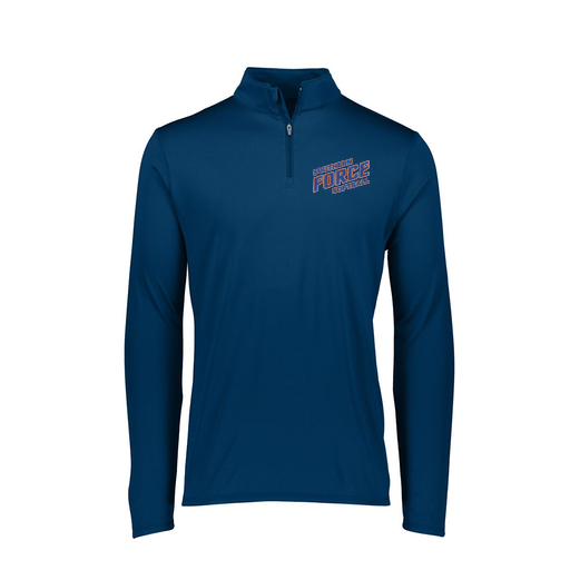 [2785.065.S-LOGO2] Men's Flex-lite 1/4 Zip Shirt (Adult S, Navy, Logo 2)