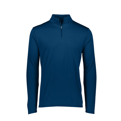 [2785.065.S-LOGO4] Men's Flex-lite 1/4 Zip Shirt (Adult S, Navy, Logo 4)